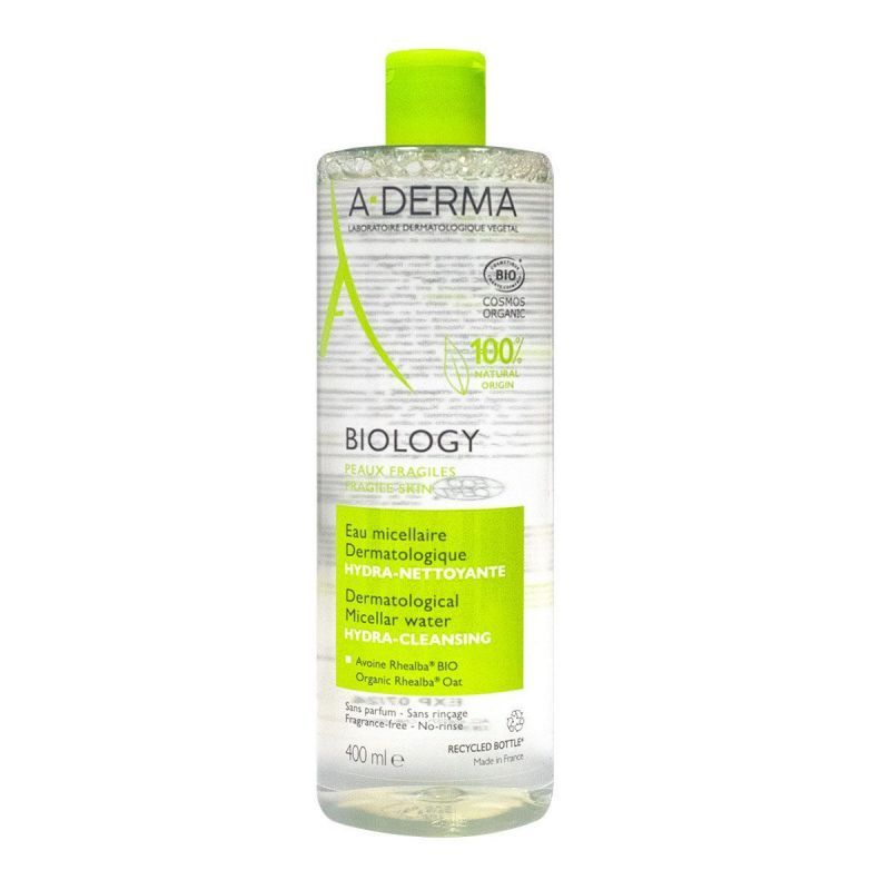 A-Derma Biology eau micellaire dermatologique bio 400ml
