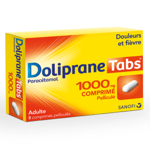 Doliprane 1000mg · 8 cp