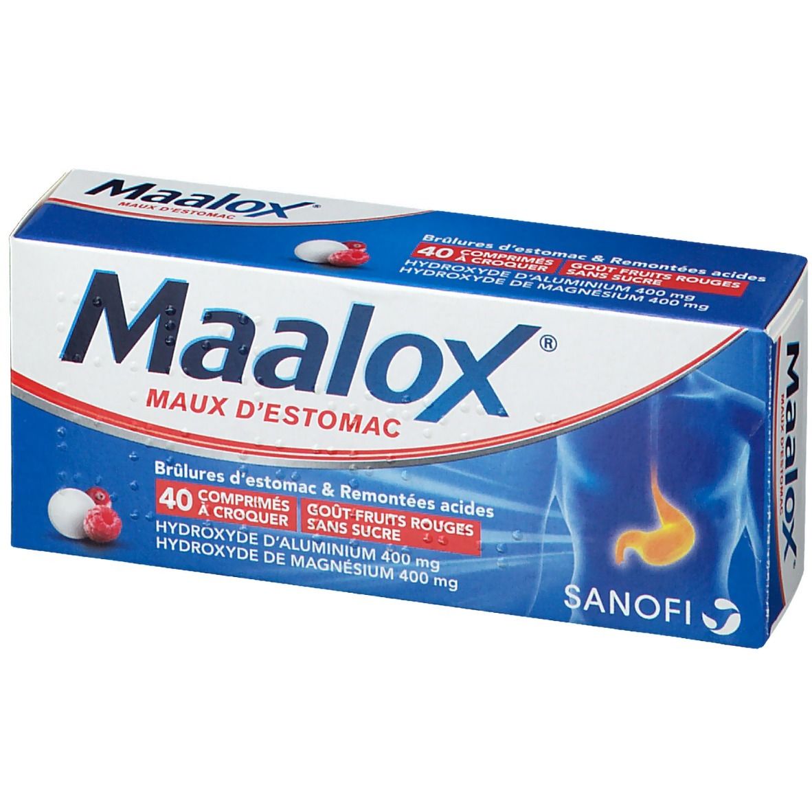 Maalox Maux d'Estomac · 40 cp